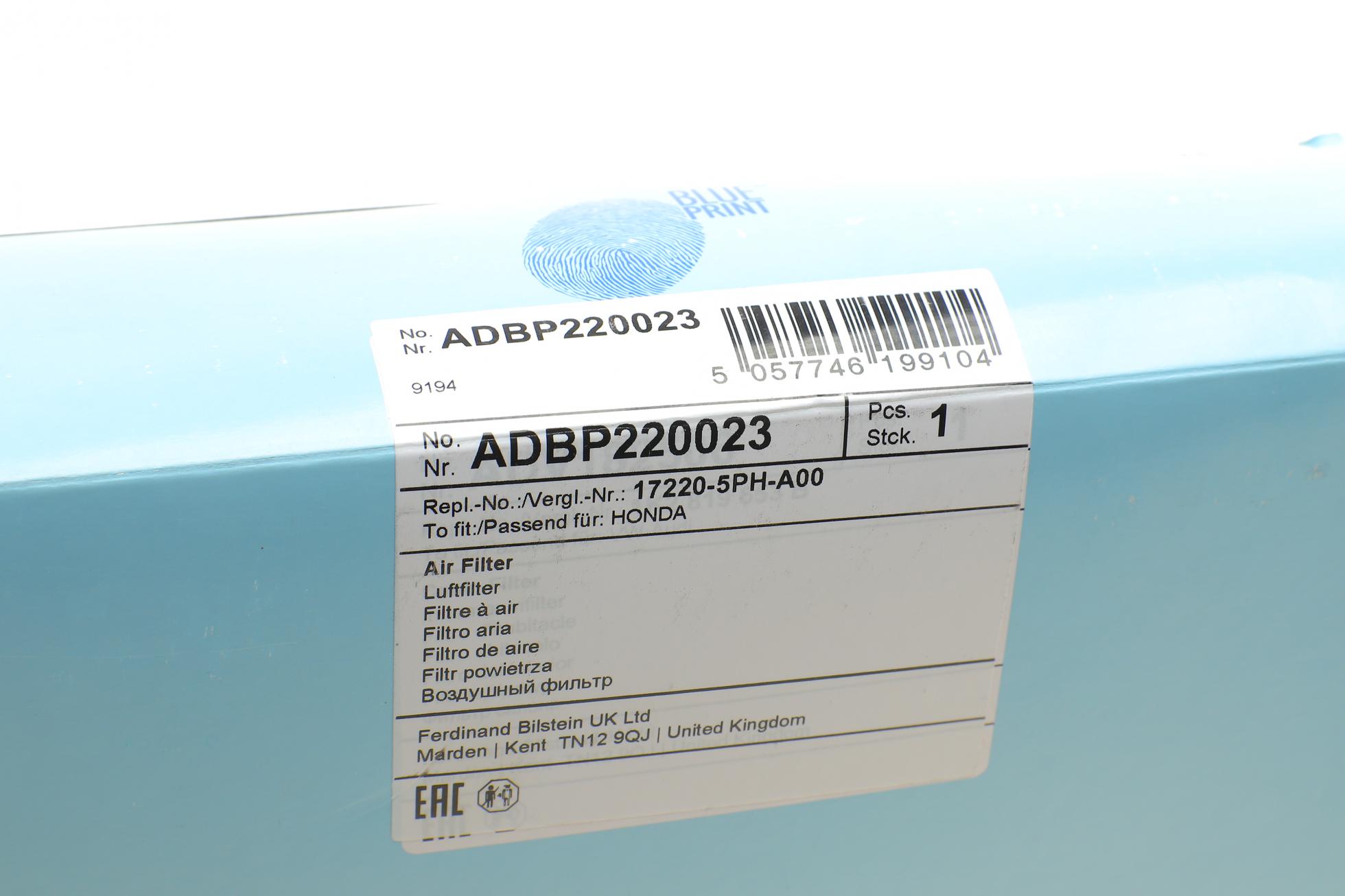 ADBP220023 BLUE PRINT